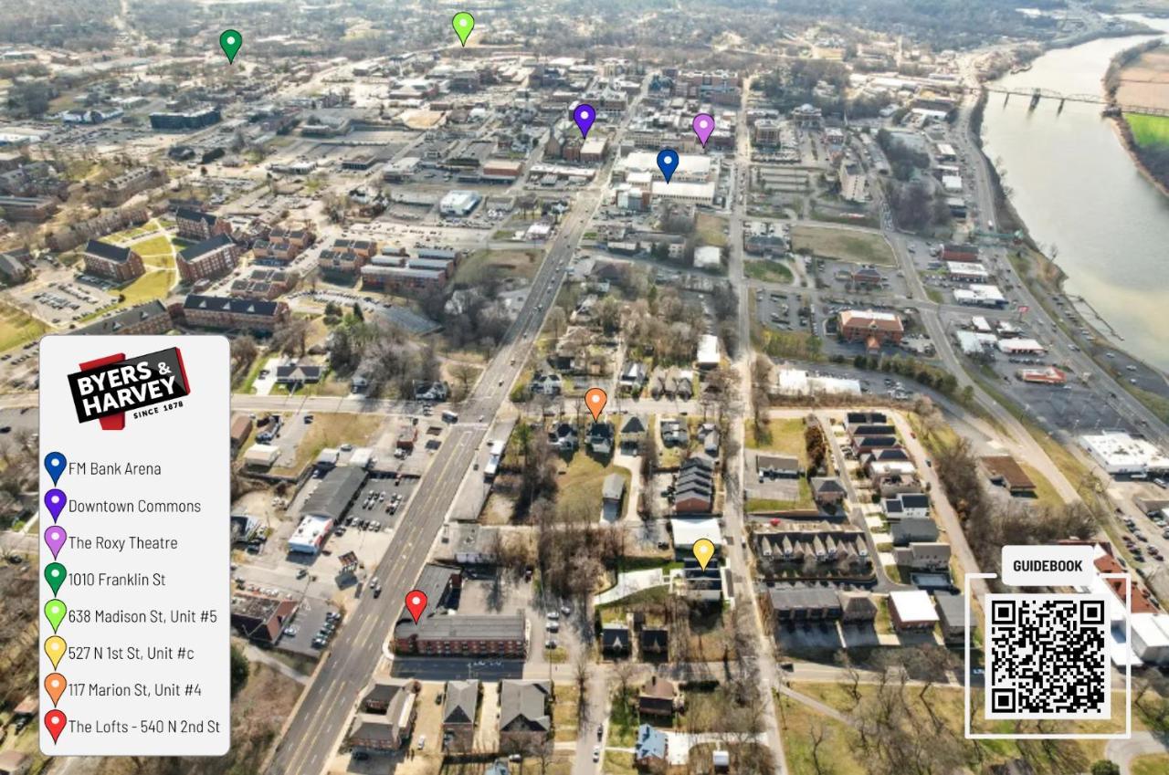 Rebecca'S Downtown Luxury Living Villa Clarksville Dış mekan fotoğraf